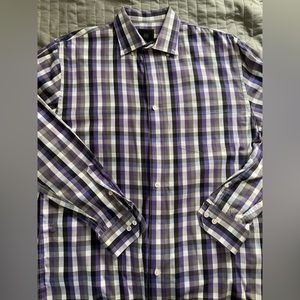 Purple Dress Shirt Size Large